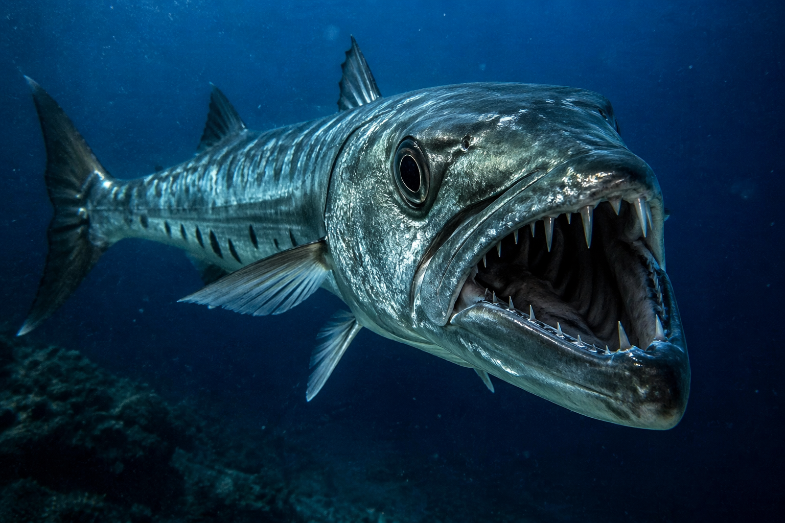 A great barracuda — the project's namesake, minus one letter.