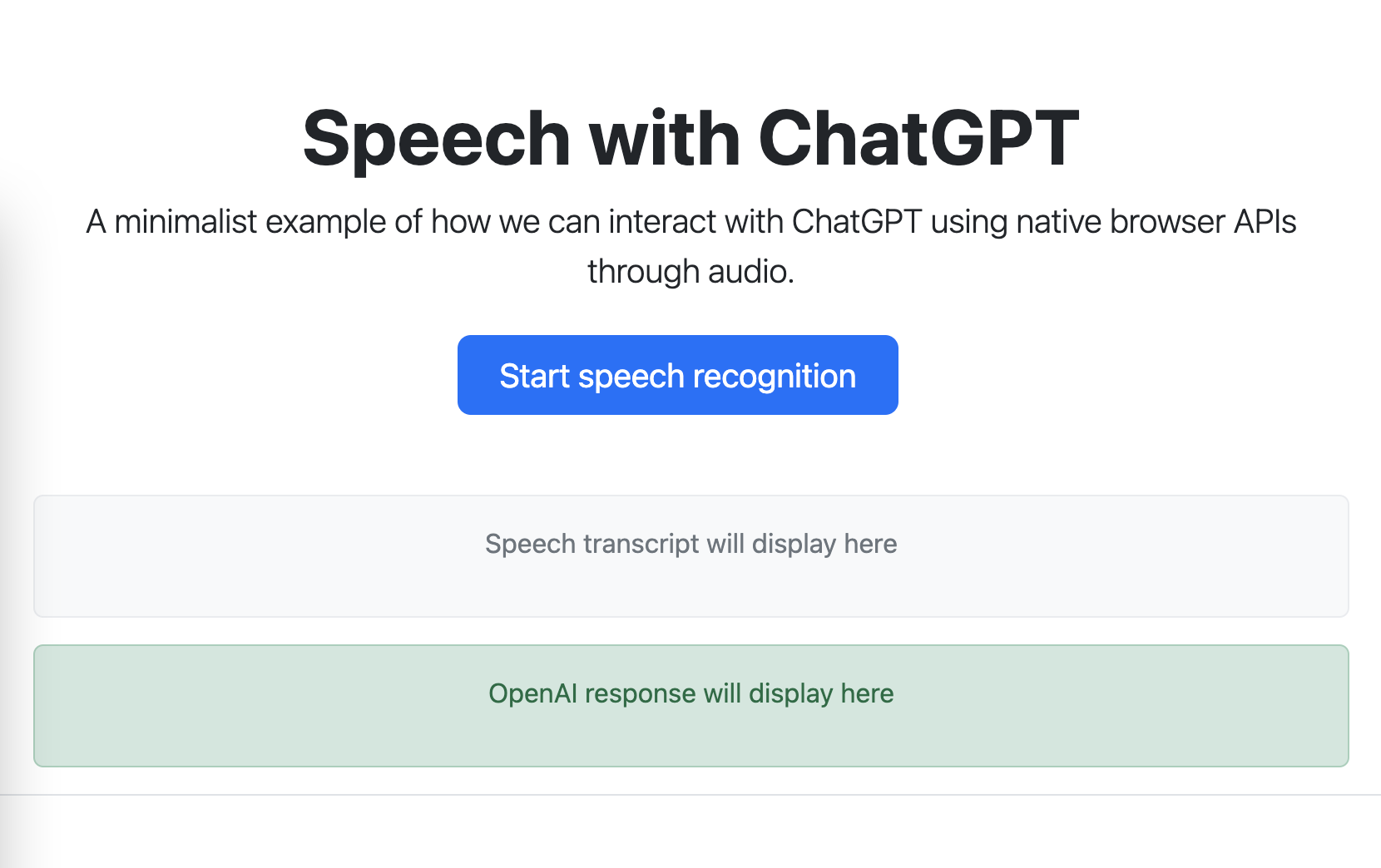 speech-with-chatgpt