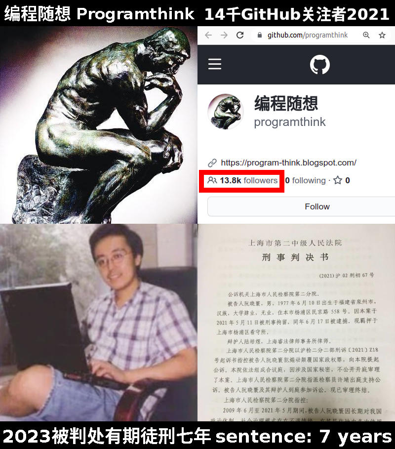 GitHub - cirosantilli/china-dictatorship: 反中共政治宣传库。Anti