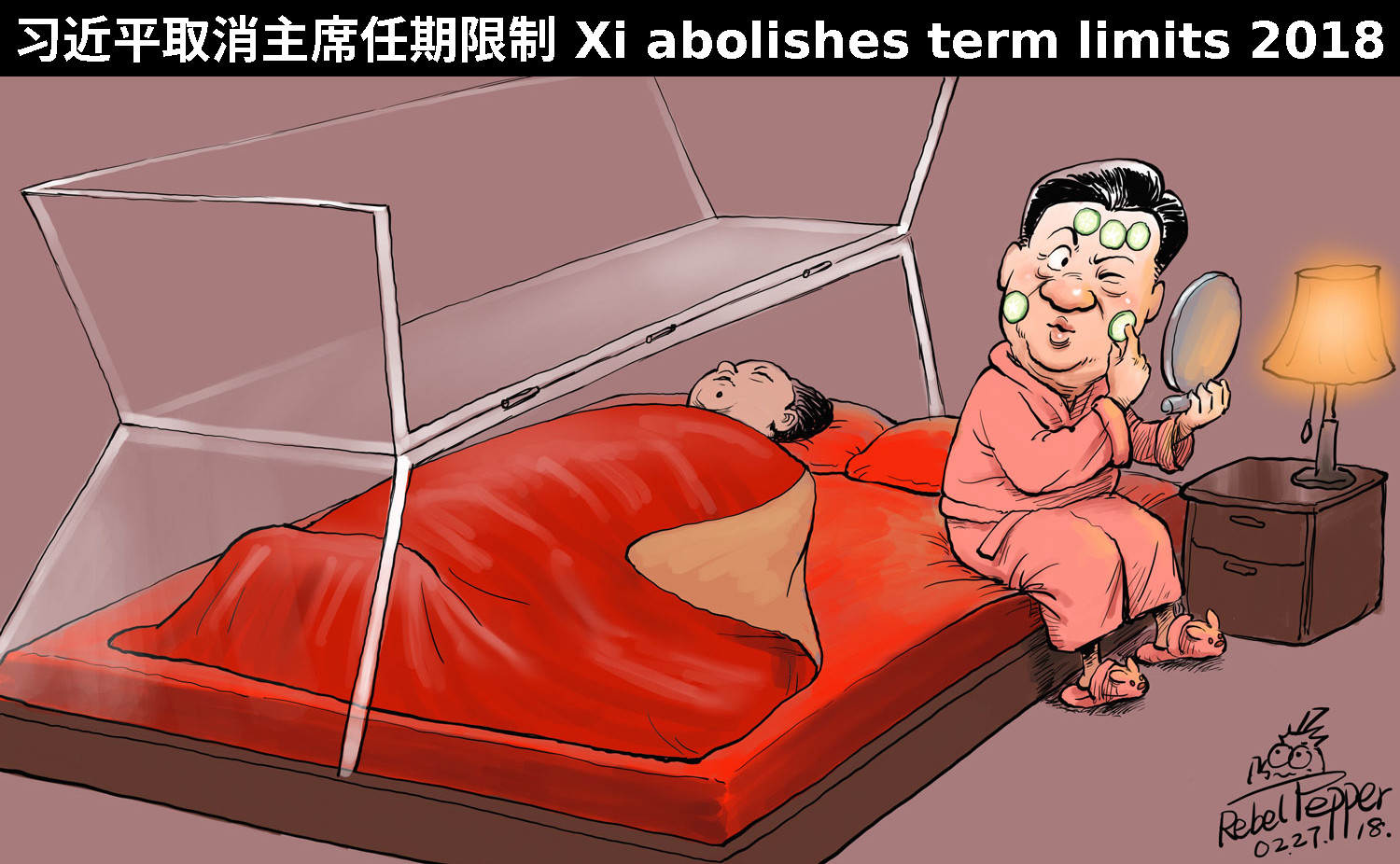 Xi sleep Mao