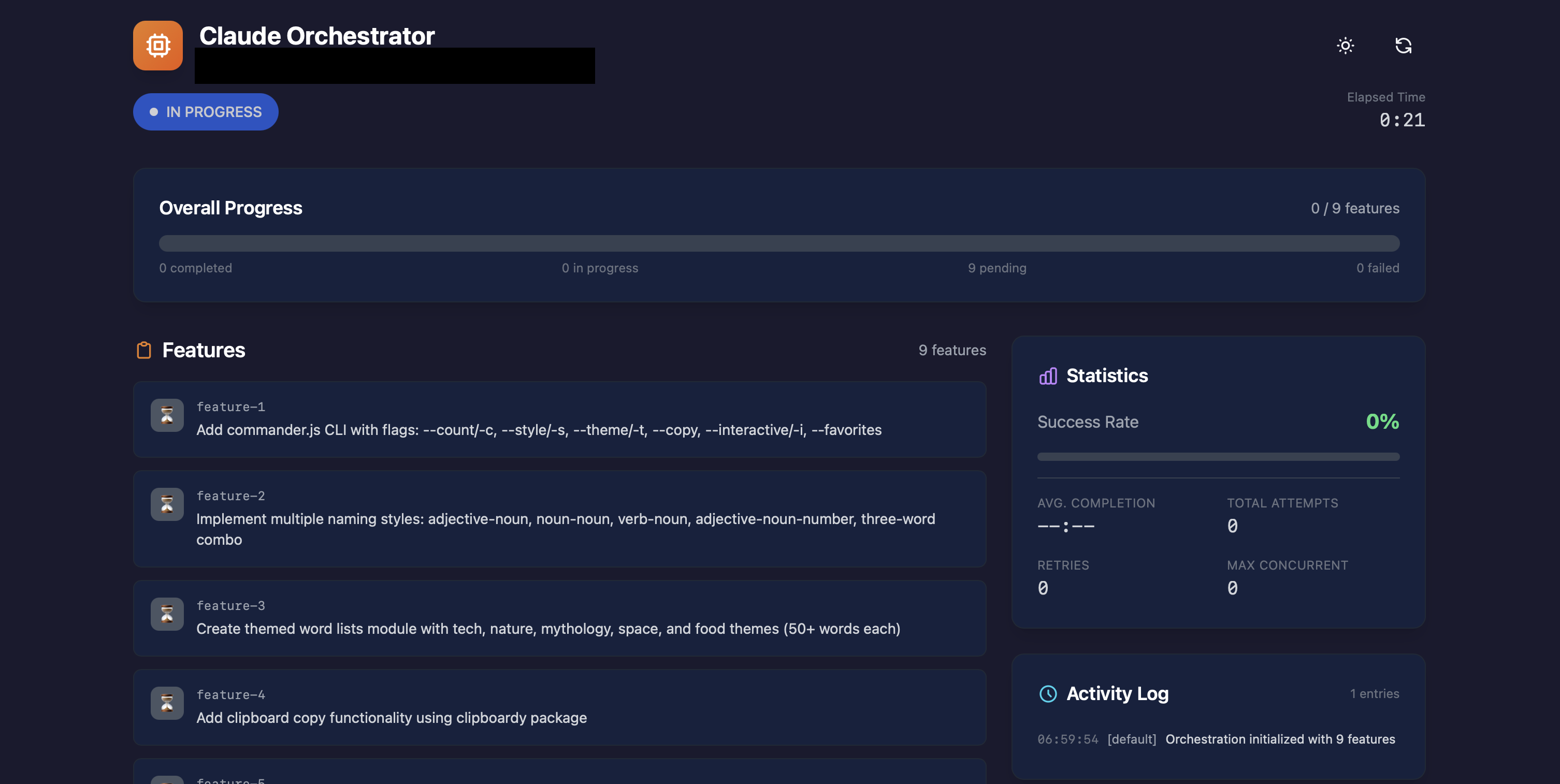 Claude Swarm Dashboard