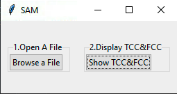 File selection and display window