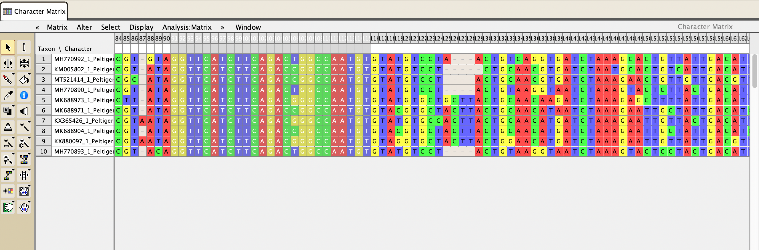 Mafft Alignment Software Alignments Part 1: MAFFT Online and Mesquite | BIO556L