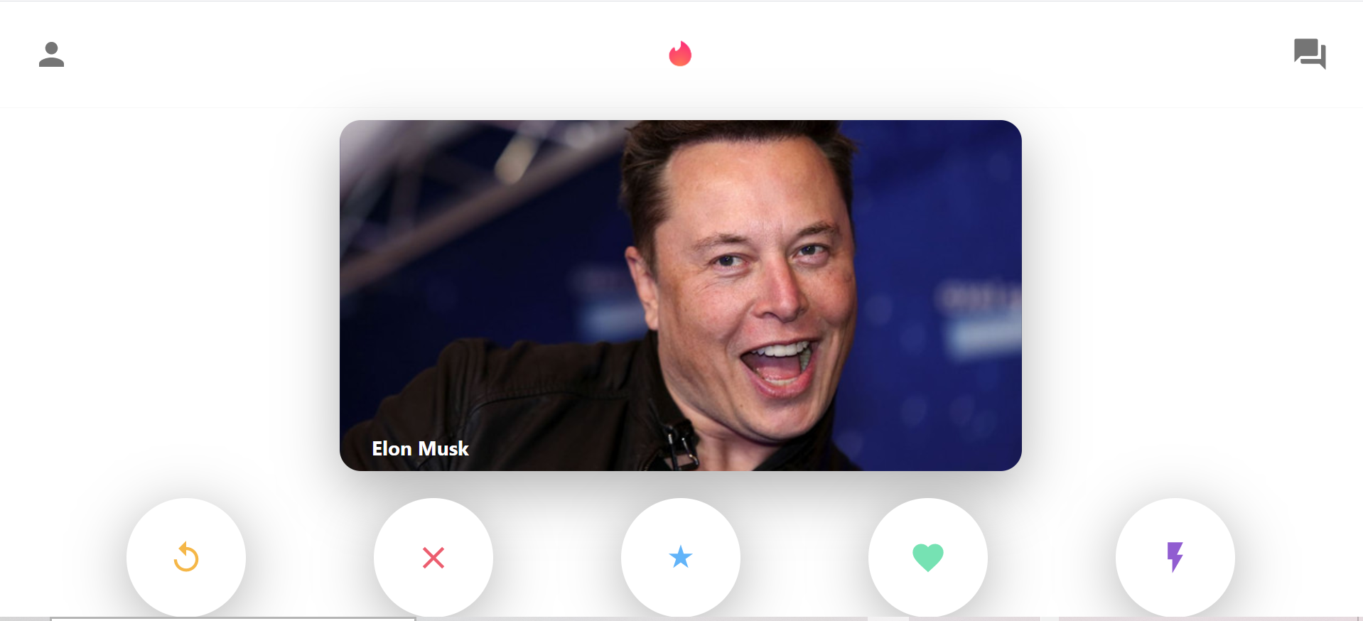 Elon musk in tinder
