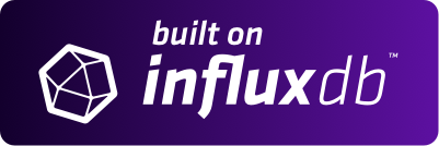 Built on InfluxDB badge