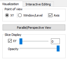 XY visualization