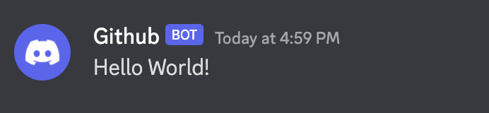 Discord message