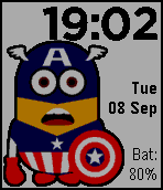 Capinion Pebble Time color screenshot