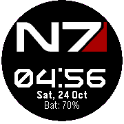 NR7 Pebble Time Round color screenshot