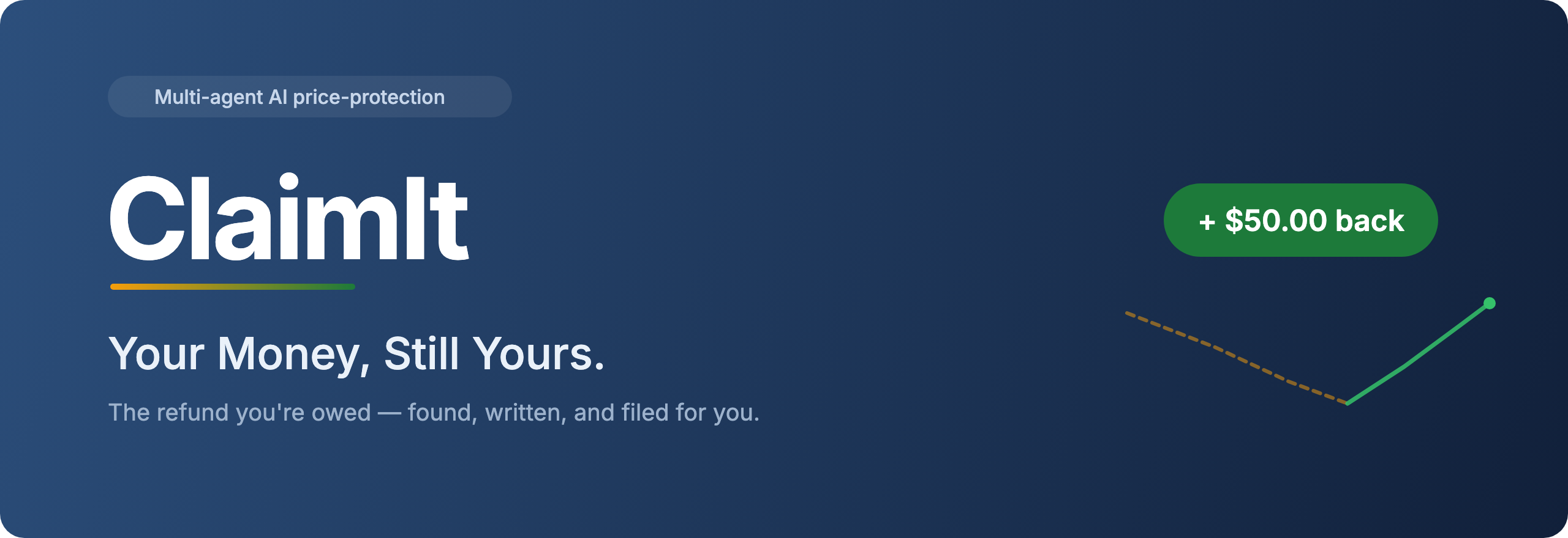 ClaimIt — Your Money, Still Yours.