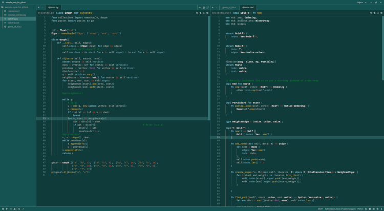 Python and Rust