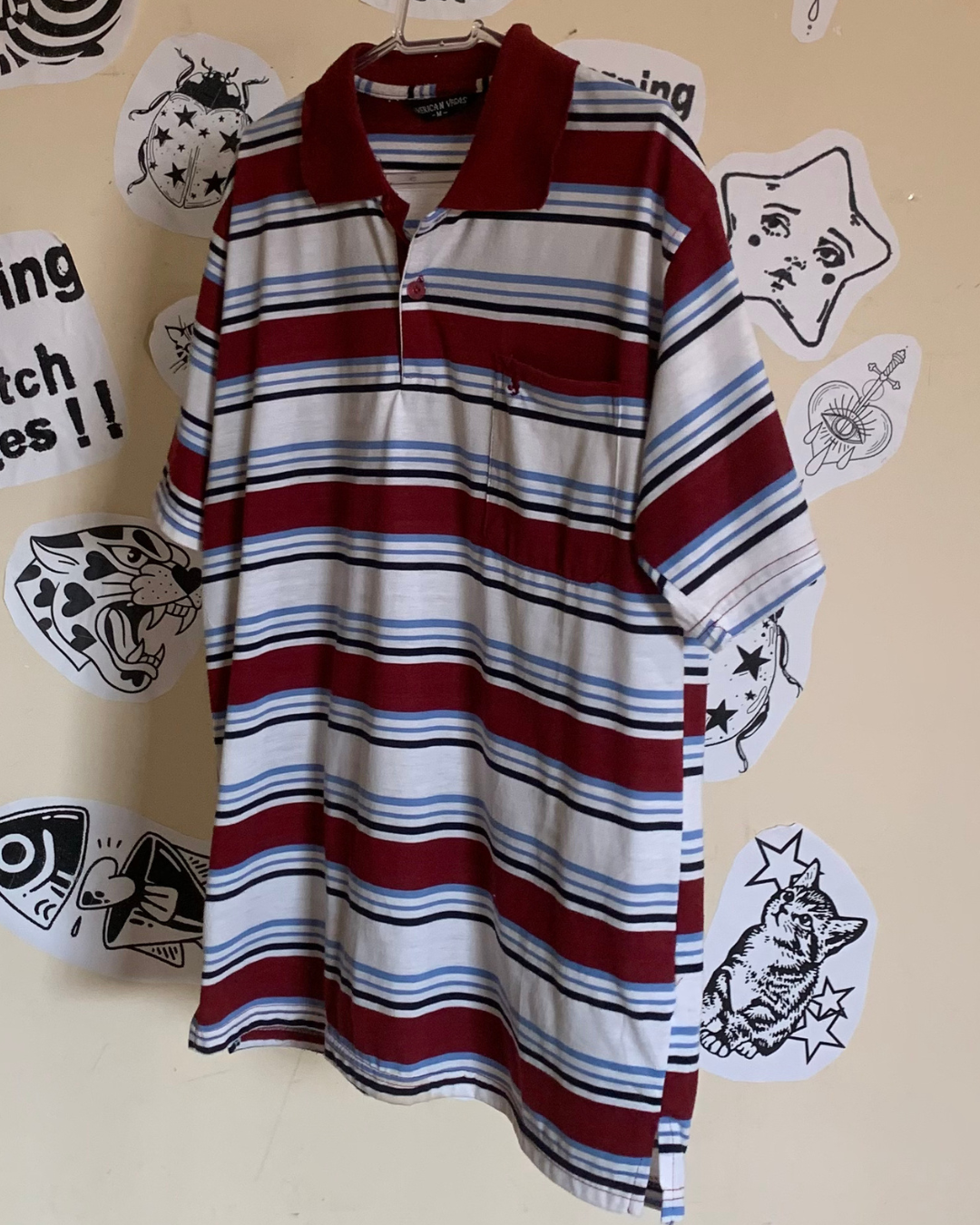 Camisa Polo Tricolor