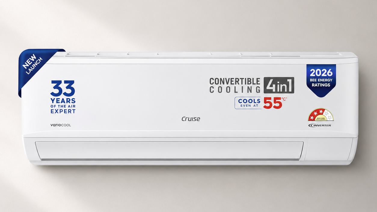Cruise 1 Ton 3 Star Inverter Split AC