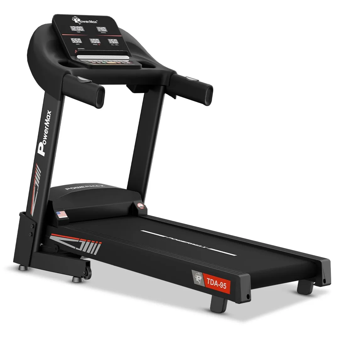 PowerMax Fitness TDA-95 DC Motorized Treadmill