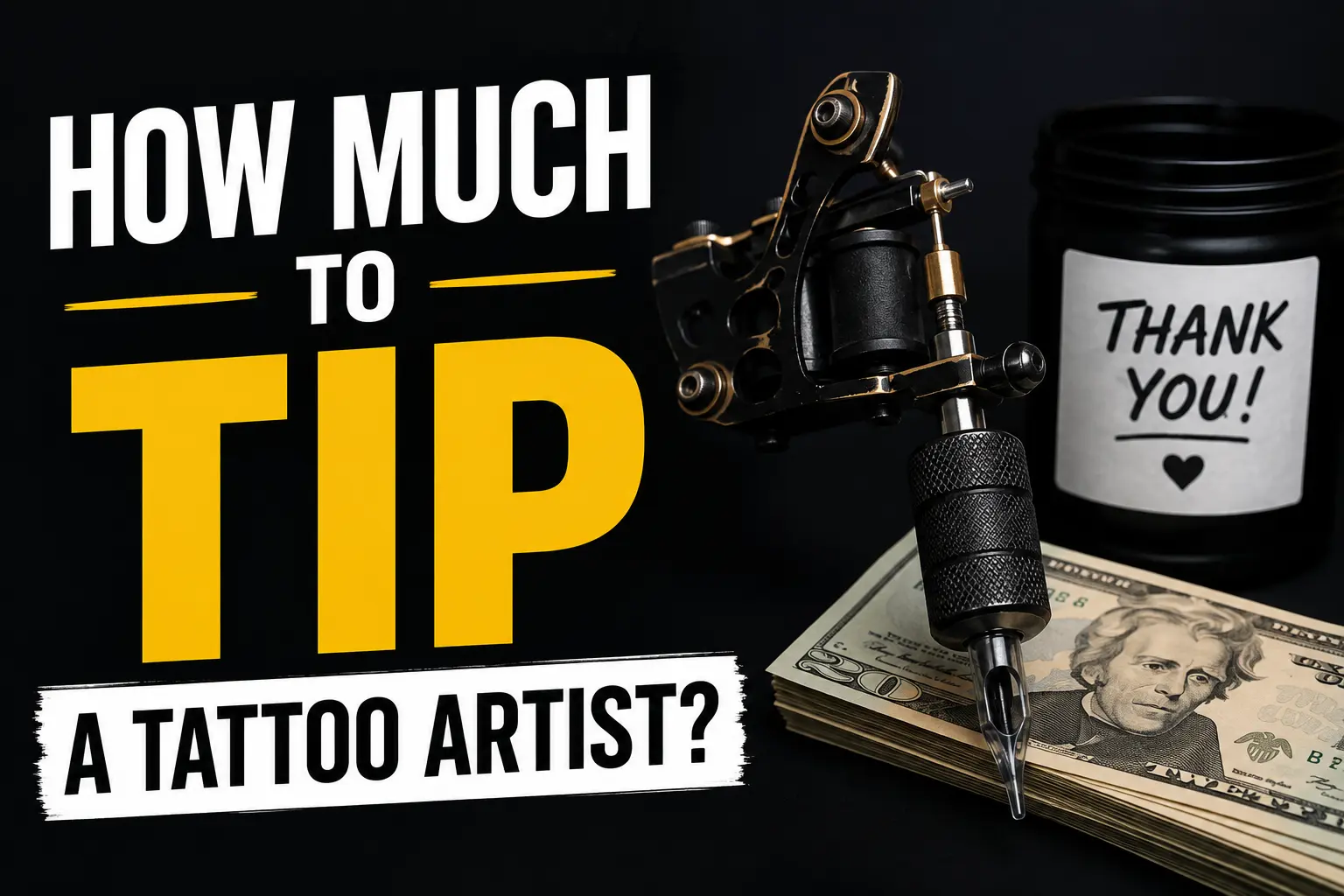 How Much to Tip a Tattoo Artist?