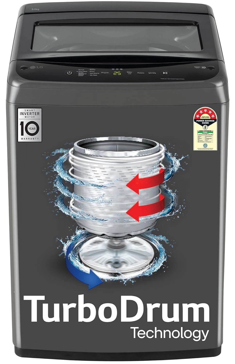 LG Smart Inverter Top Load Washing Machine