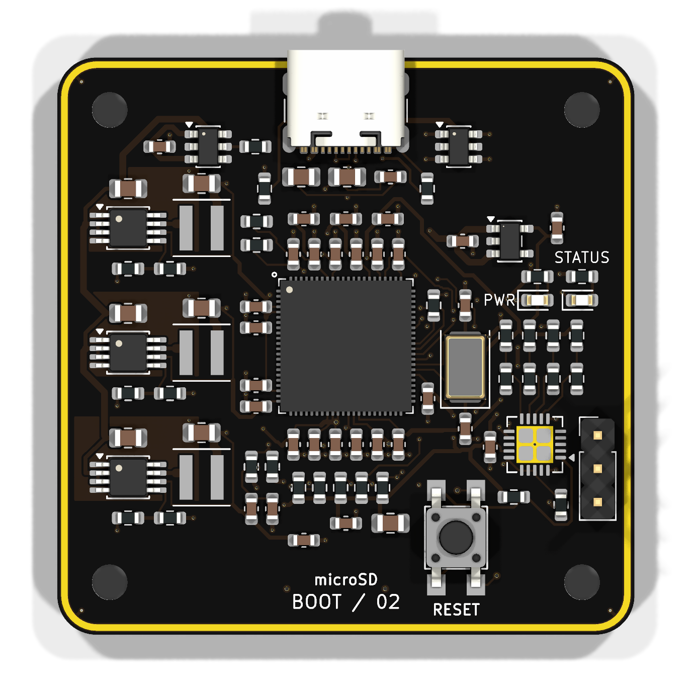My first linux board, from the project README