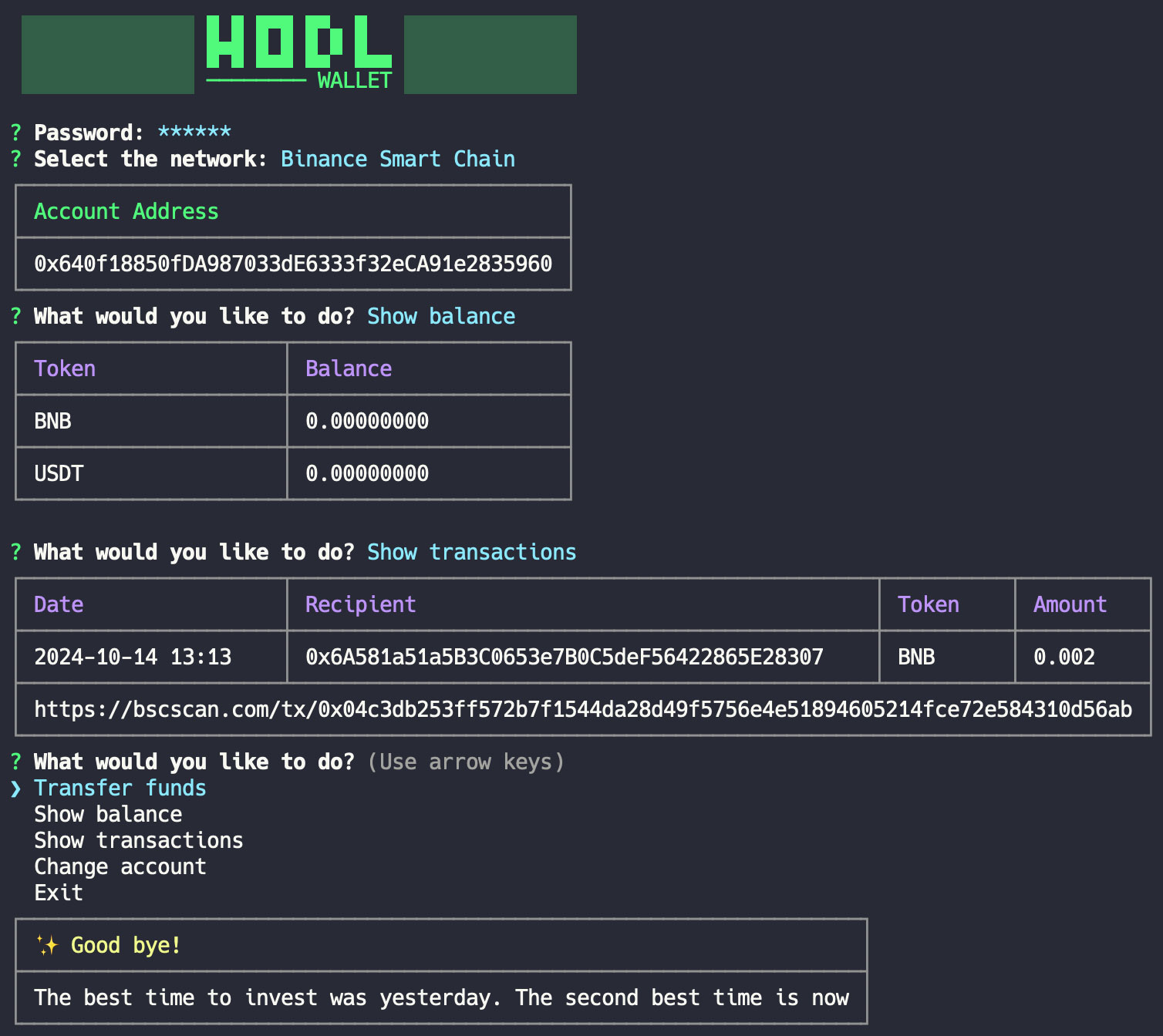 HODL Wallet