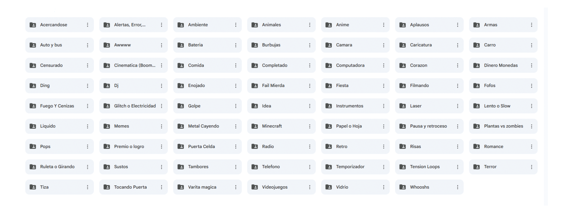Efectos de sonido profesionales