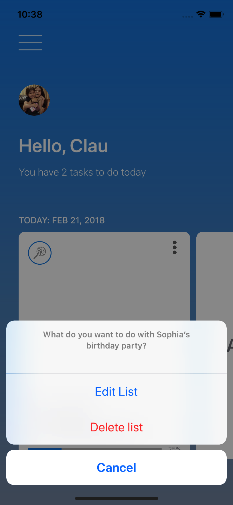 GitHub - claucgmz/MyTasks: Practice app for creating lists with tasks ...