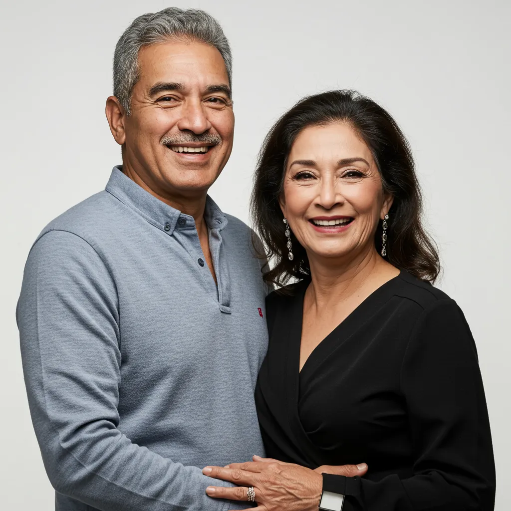 Foto de los padres de la novia
