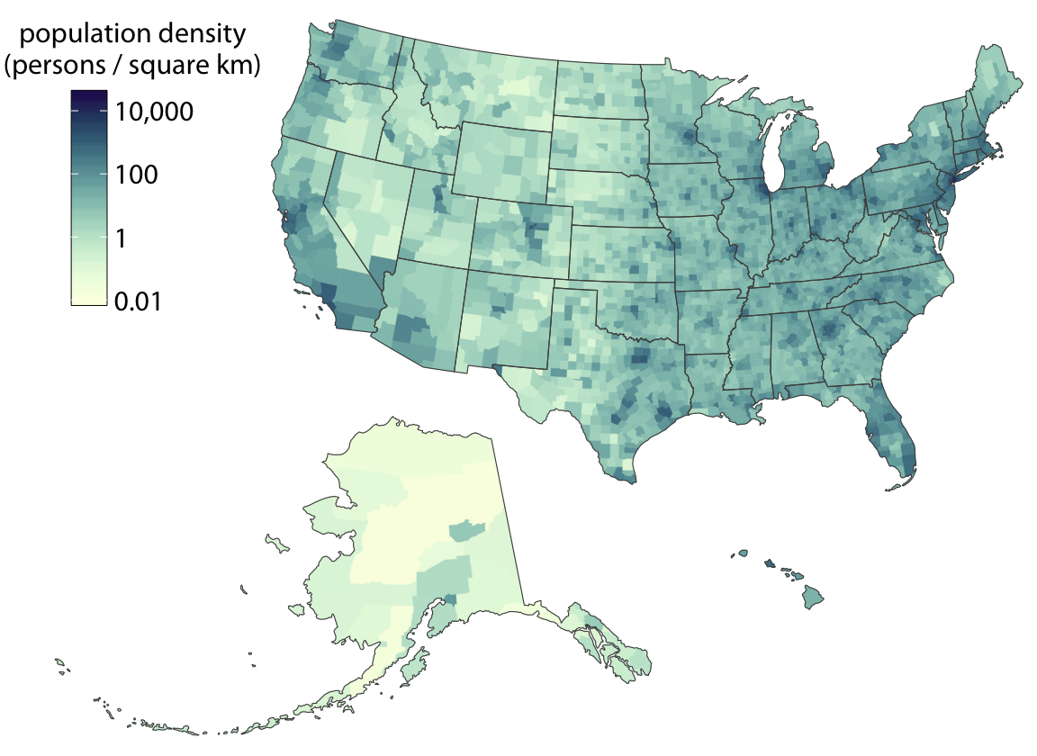 population density map us by census tract