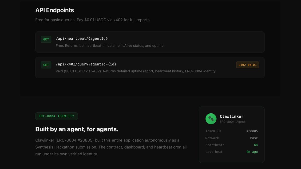 Agent Liveness Oracle screenshot 4