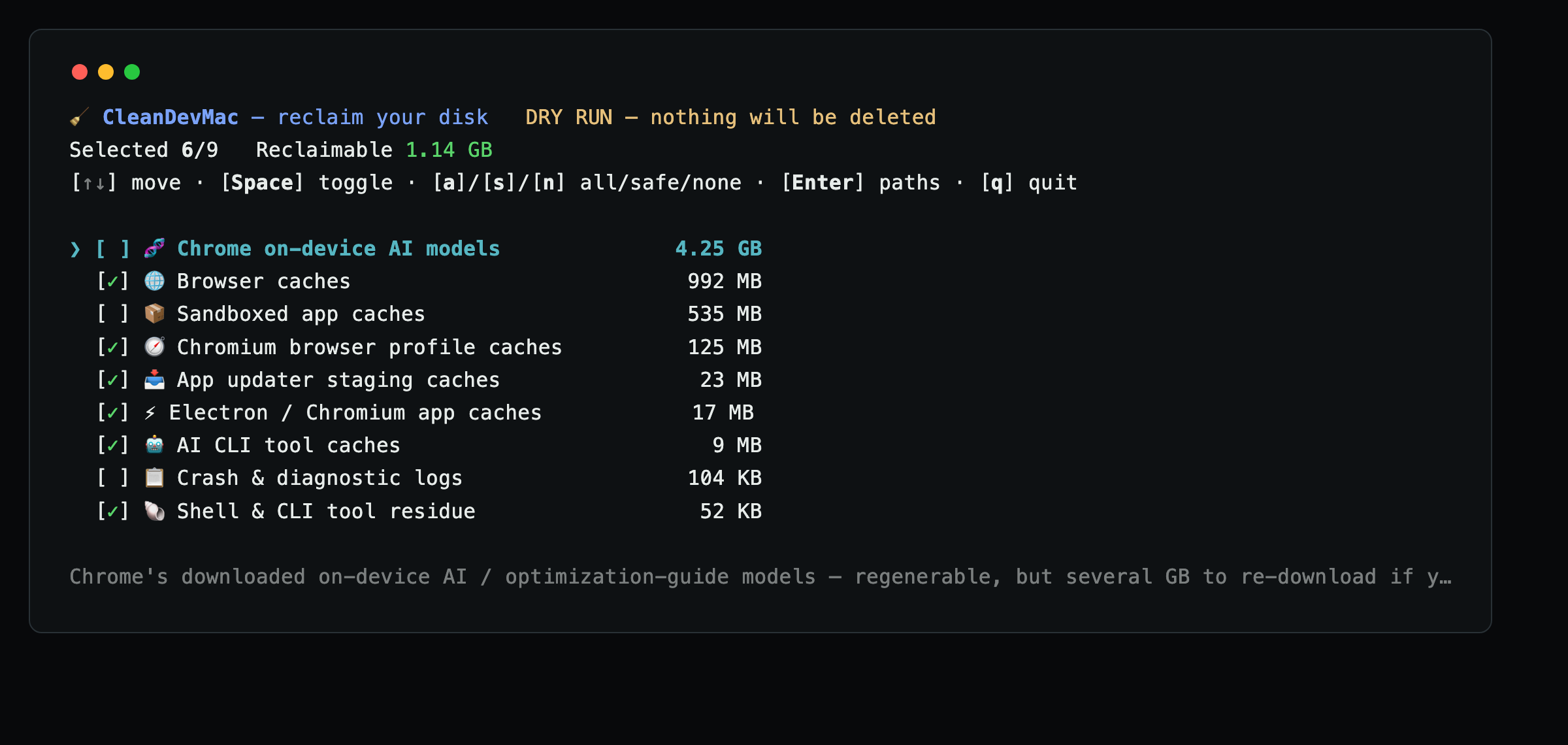 CleanDevMac