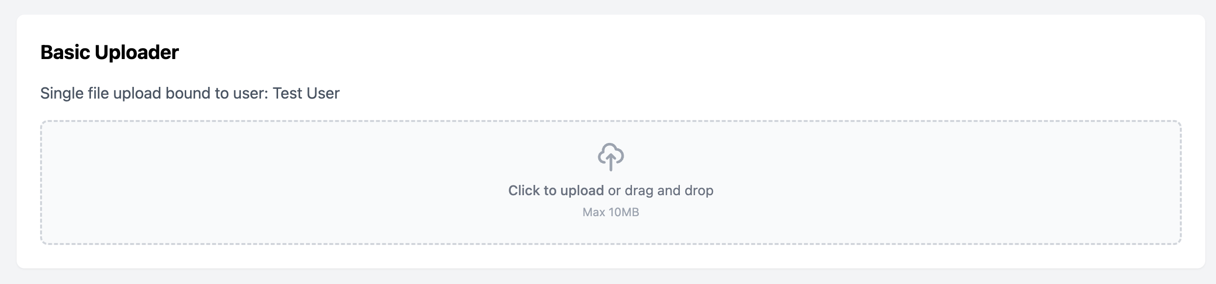 Media Uploader