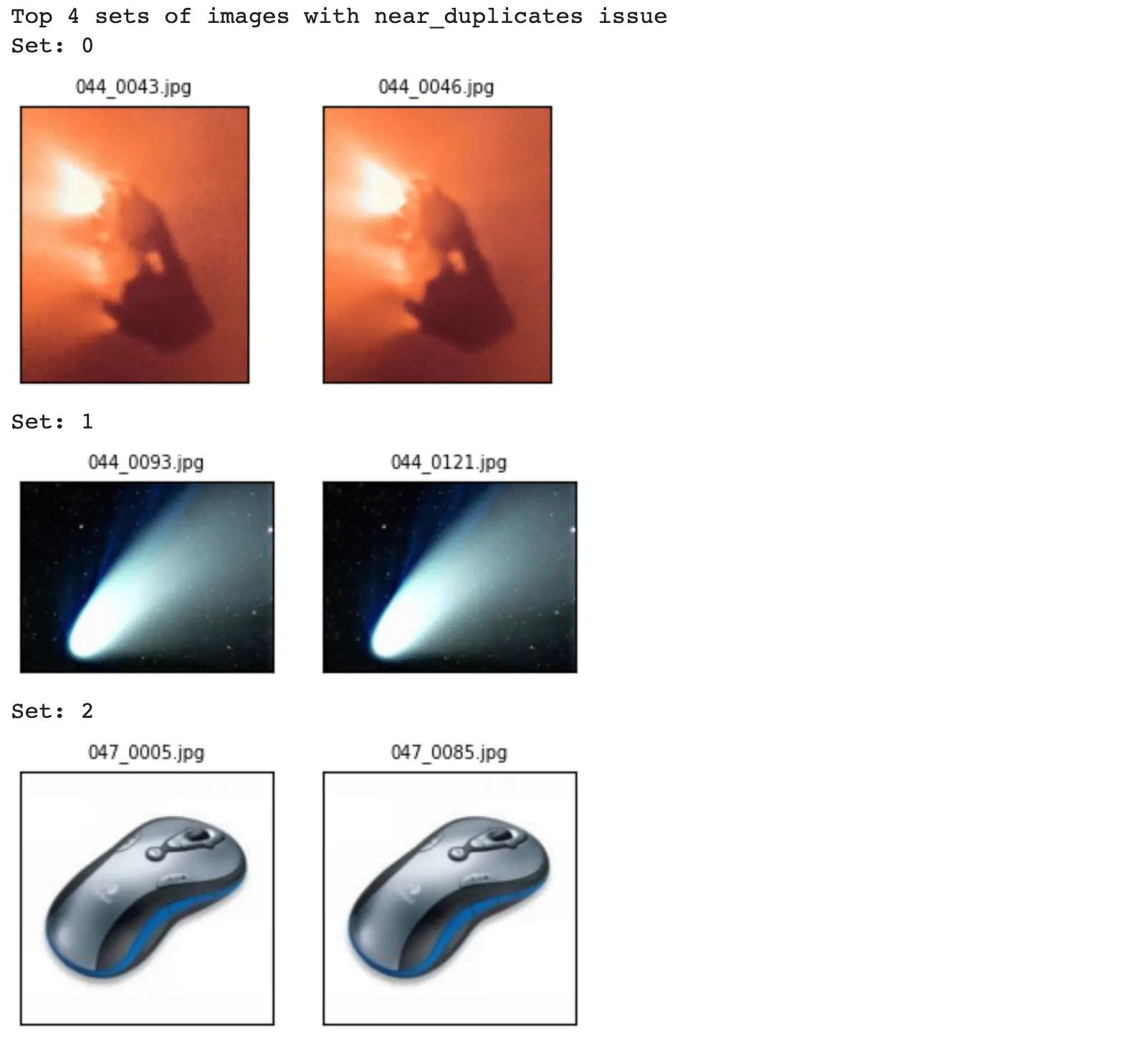 Caltech-256 CleanVision Report part 5