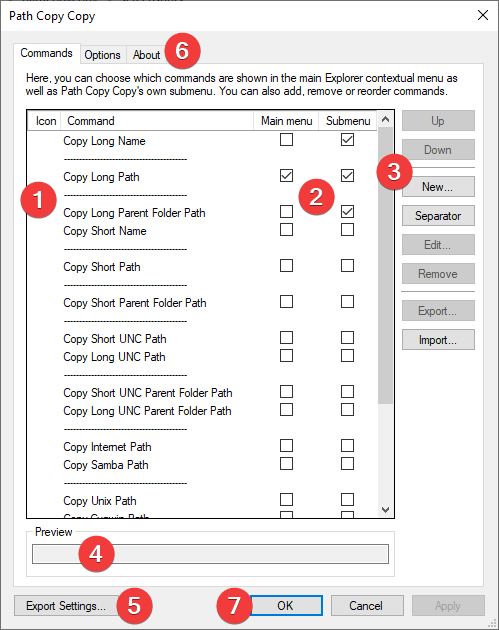 Settings clechasseur pathcopycopy Wiki GitHub