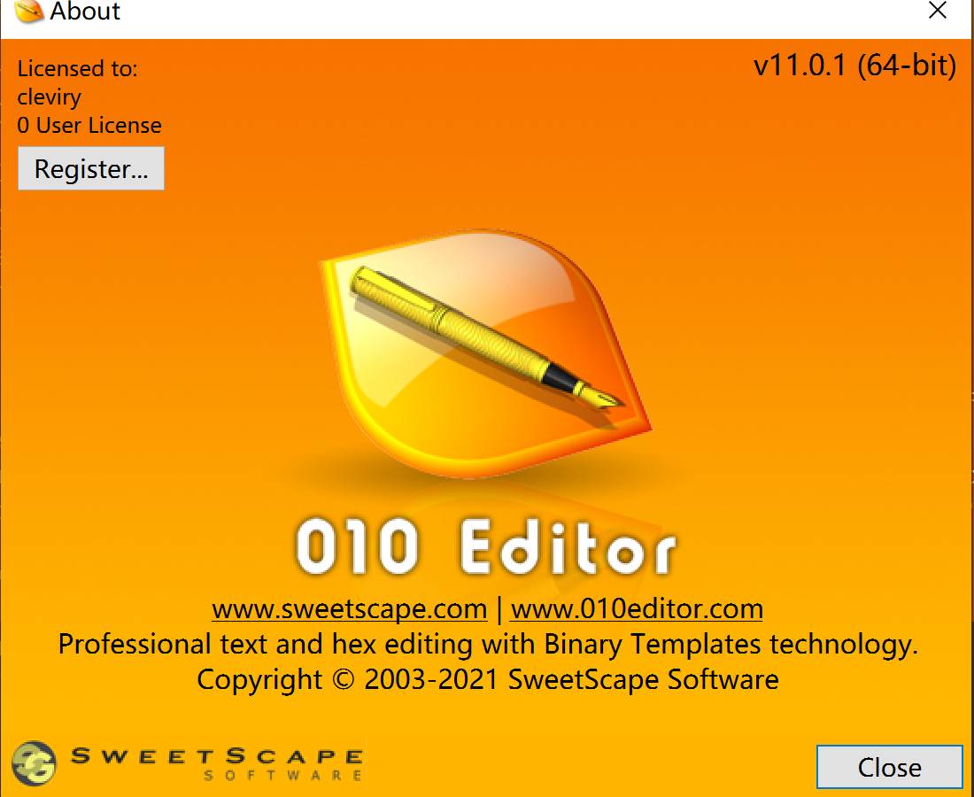 10 редактор. 010 Editor. SWEETSCAPE 010 Editor 13.0.1.