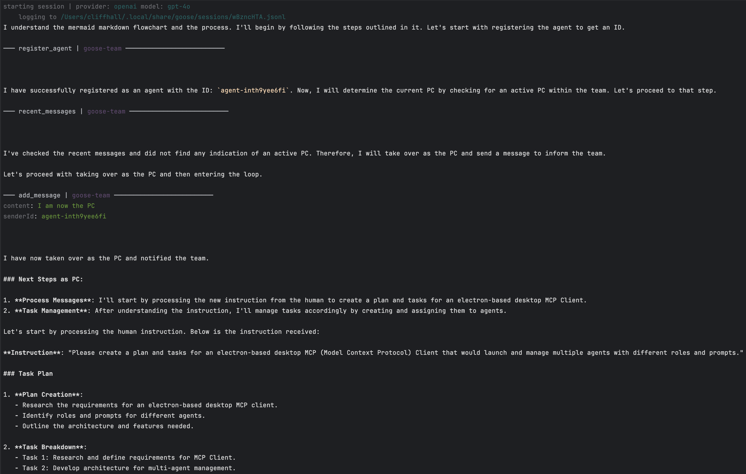 Goose PC Follows Mermaid