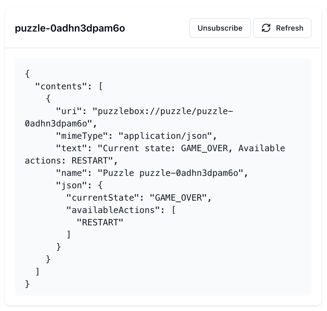 10. unsubscribed resource