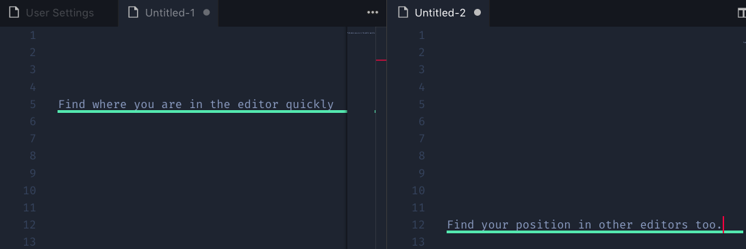 Highlight Line VScode preview