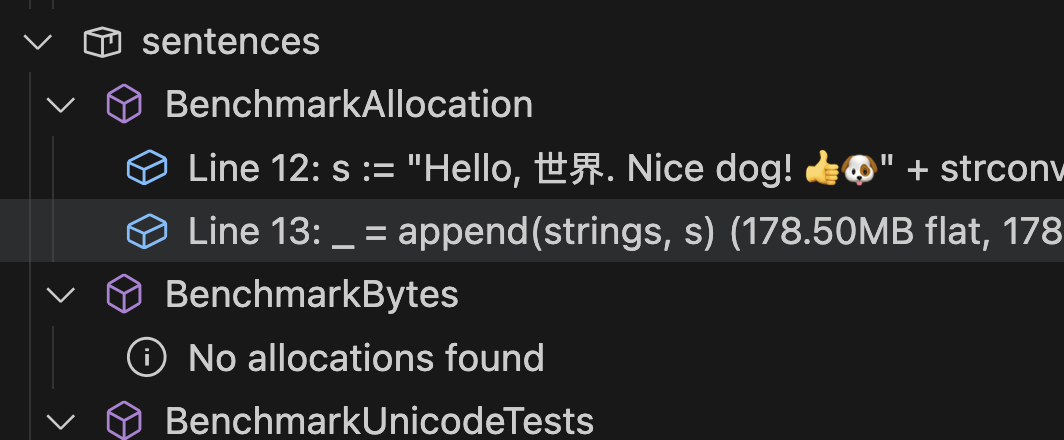 Go Allocations Explorer Screenshot