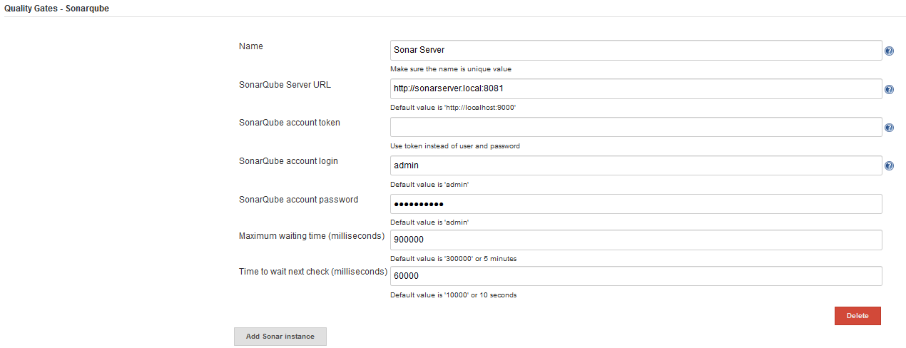 Plugin Configuration