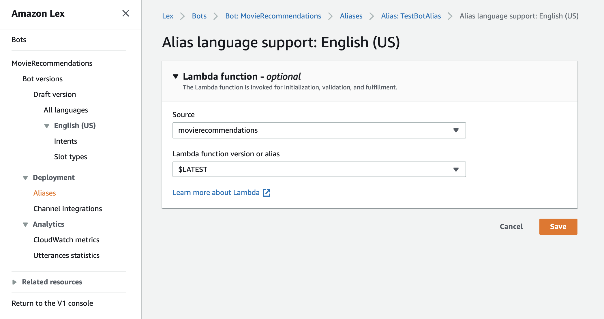 bind lambda function