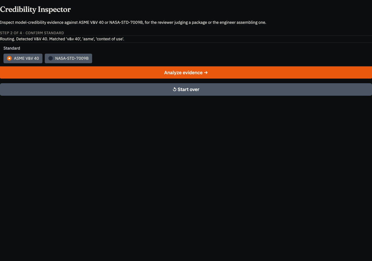 Step 2: the router's proposal, open to correction