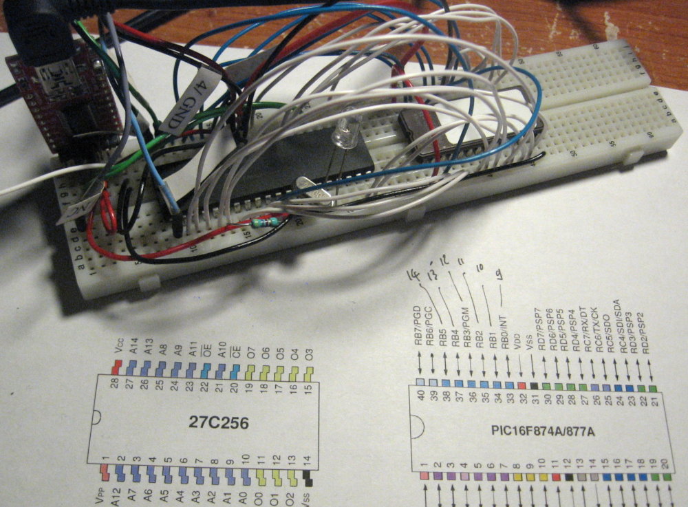 Using a MCU to dump MN3