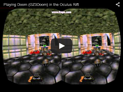 YouTube video of GZ3Doom on the Oculus Rift