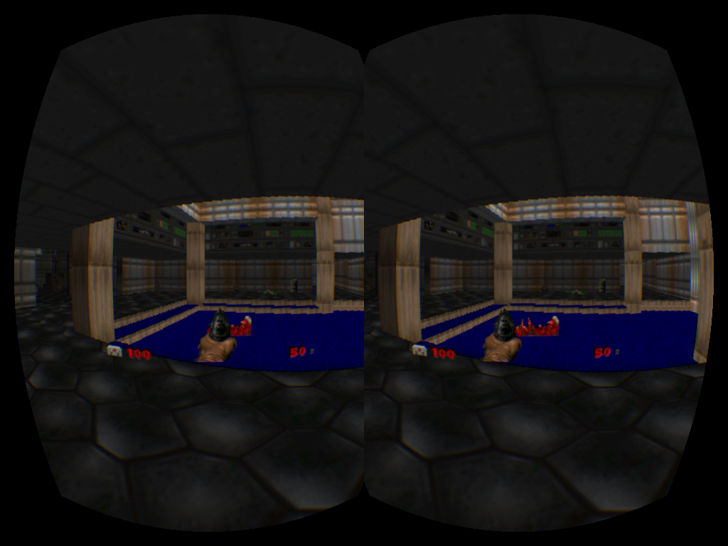 screenshot of oculus rift mode