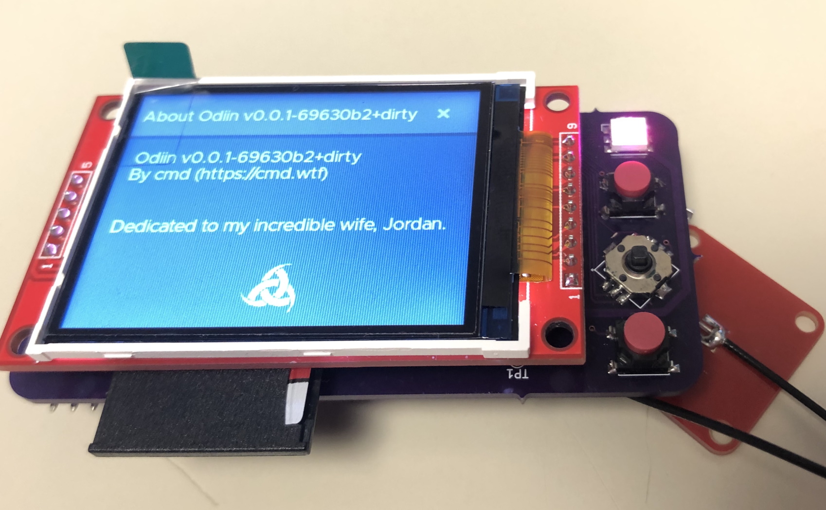 Odiin Prototype without case
