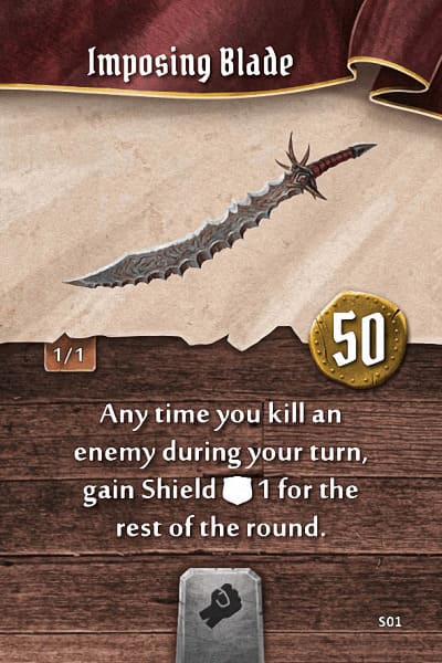 imposing blade