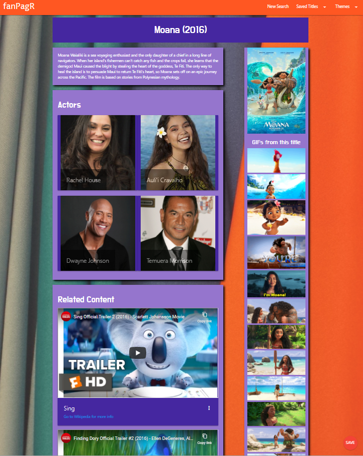 Full Page Moana