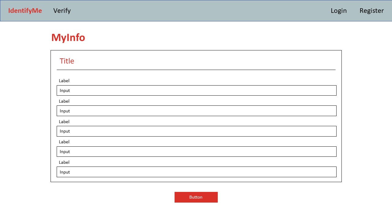 MyInfo Registration