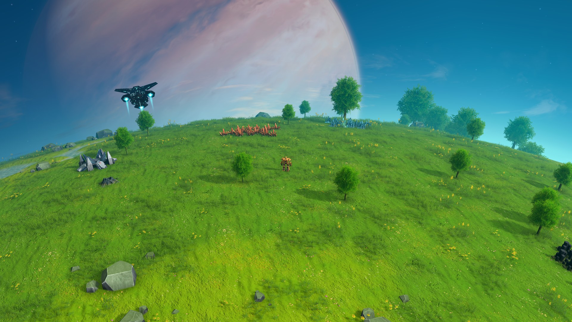 Meadow and woodland edge
