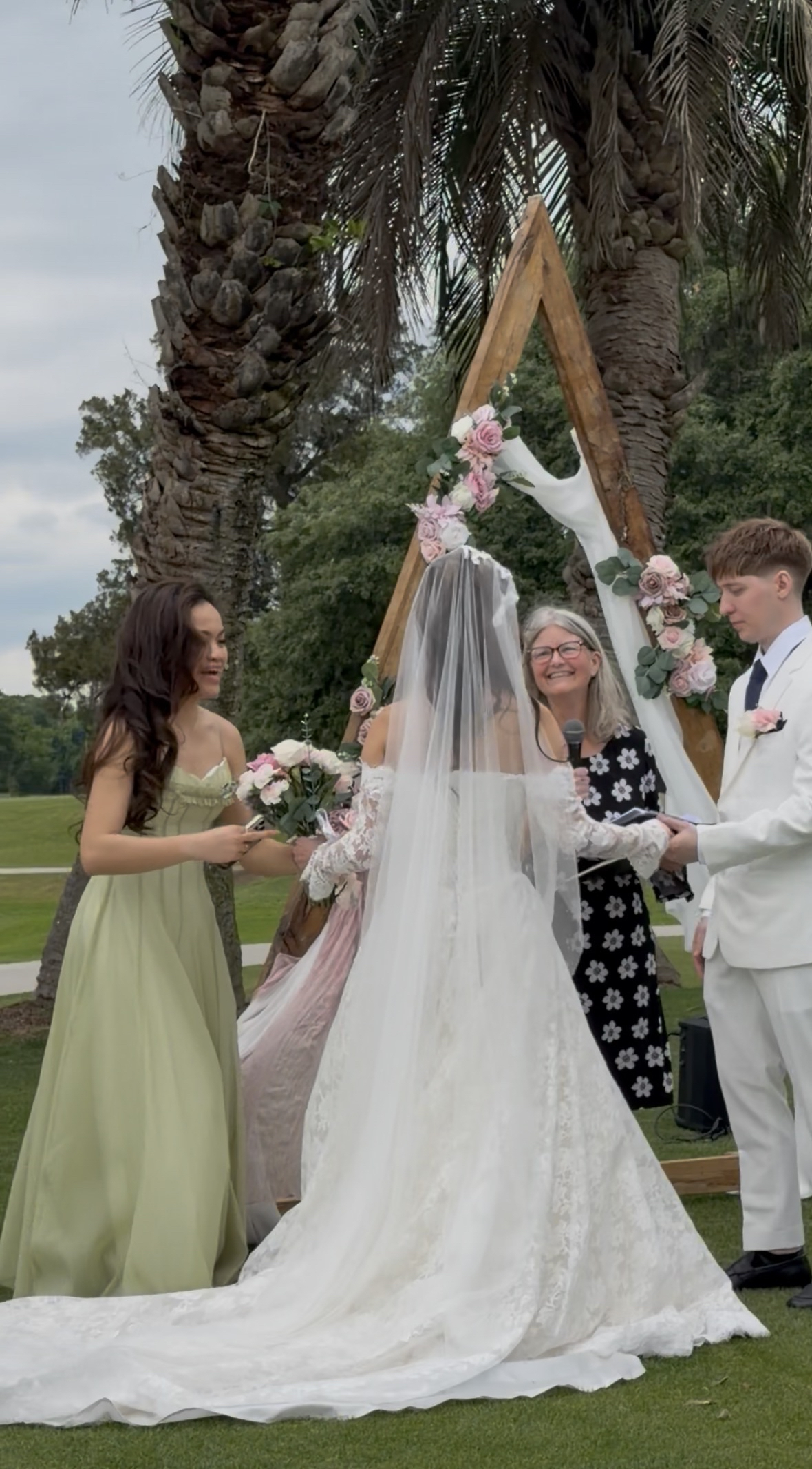 Wedding entrance