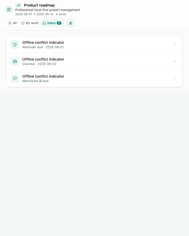 Mobile Inbox