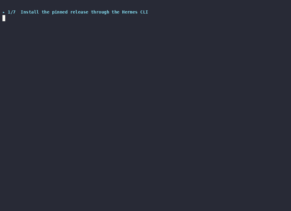Terminal recording: install the plugin, store a preference, and recall it in a new session